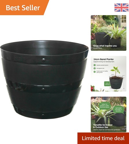 Versatile 34cm black plastic - 34cm,