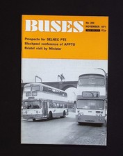 BUSES No 200 November 1971 –