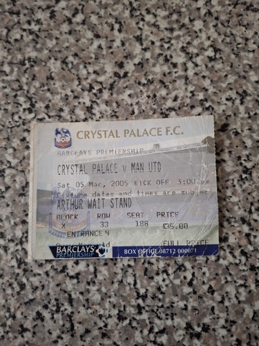 Match ticket premier league - ticket,