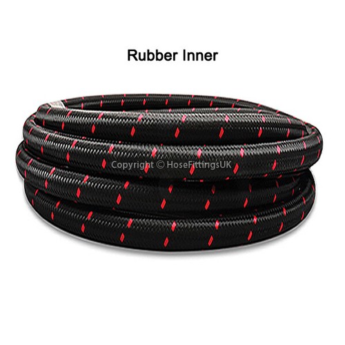 10an 14mm black nylon - 10an,