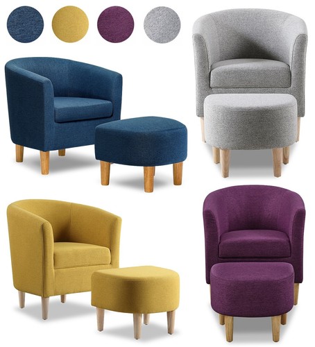 Upholstered accent armchair - accent,