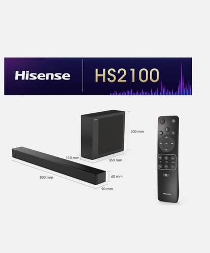 Hisense hs2100 1ch - hs2100, 2.1ch
