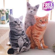40cm Plush Cat Pillow Soft