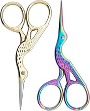 Embroidery Stork Scissor Stitch Sewing Craft Bird Small Tool Stainless Steel