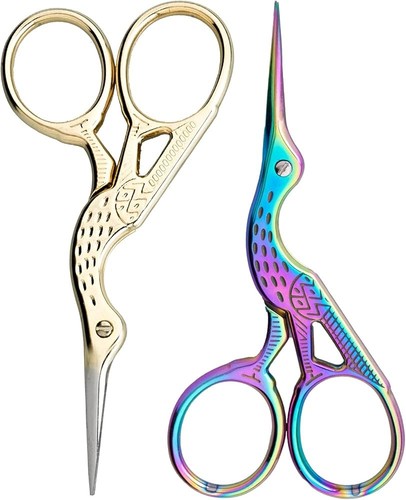 Embroidery stork scissor - embroidery,