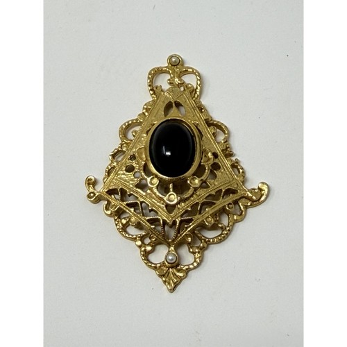 Antique mourning jewelry - antique,
