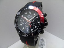 LORUS by SEIKO MENS CHRONOGRAPH WATCH *NEW* GIFT BOX INCLUDED * COKE BEZEL