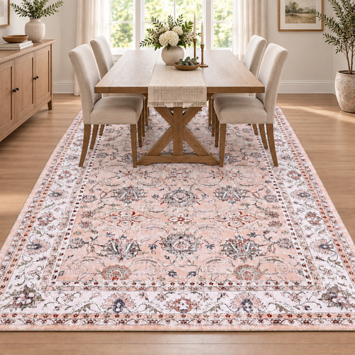 Large vintage floral area - large,