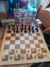 Hand-Carved Staunton Chess