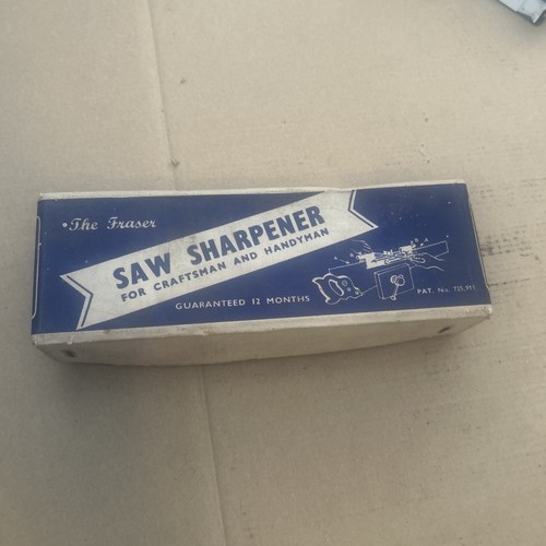 Vintage fraser saw sharpener - fraser,