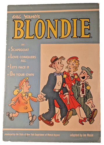 Chic young blondie comic - young's,