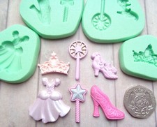 1x Mini Craft Mould: Wicked Good Witch of North Inspired (Resin Clay Cupcake)
