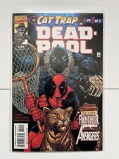 Marvel Comics DEADPOOL # 44  (Vol 1. 1997 - 2002) VF / NM Cat Trap Black Panther