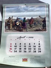 1950 Calendar F. Molina Campos