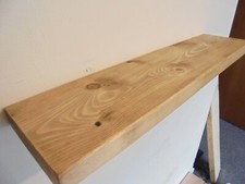 MEXICAN PINE Rustic Floating Industrial Shelf Shelves includes Brackets 4 Sizes