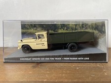 CHEVROLET APACHE C30 Truck 126 James Bond Collection Model From Russia With Love