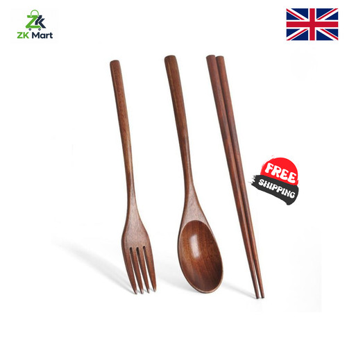 Wooden cutlery set - cutlery, spoon