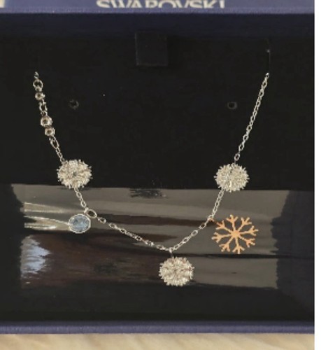 Swarovski duo snowflake set - swarovski,