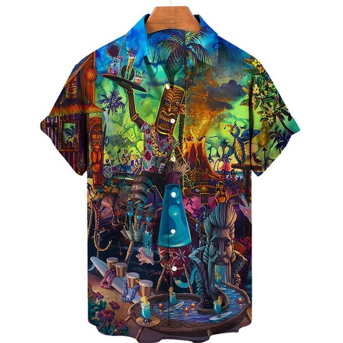 Mens button down - button, funny