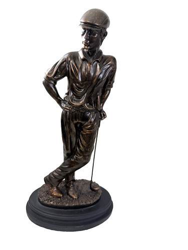 Vintage golfer figurine - golfer,