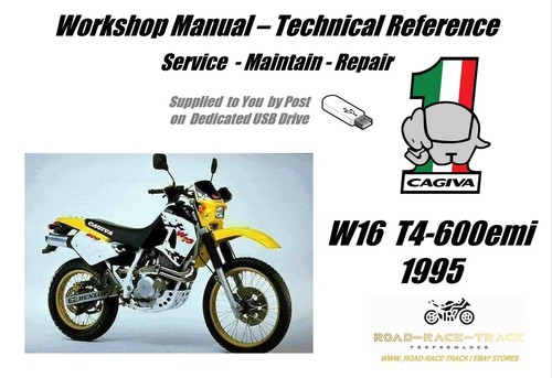 Cagiva w16 600emi service - t4-600emi,
