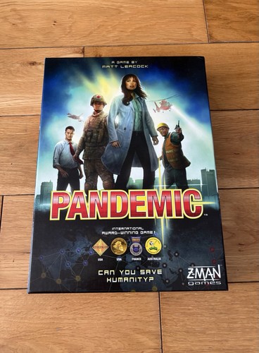 Pandemic board game complete - game,