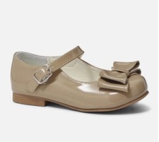 GIRLS SHOES CAMEL MARY JANE UK