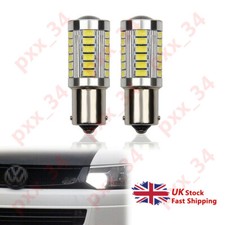 For VW T5 Transporter 2010+ DRL LED Headlight light Bulbs Xenon White Bright UK