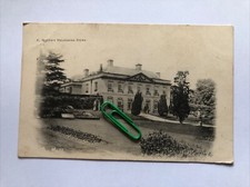 The Hall Melbourne Derbyshire 1905 External Garden View