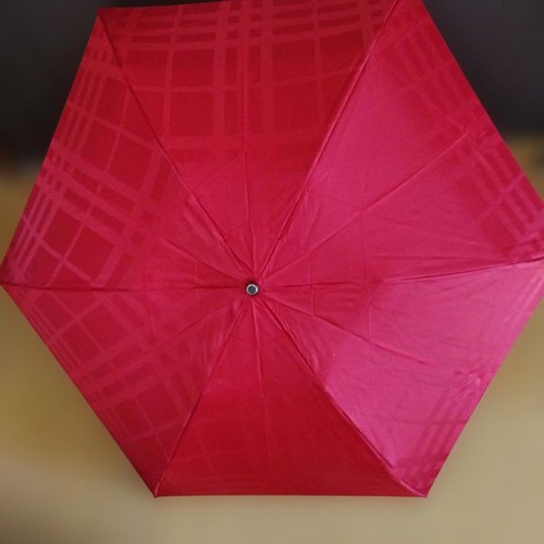 Burberry folding umbrella red - folding,