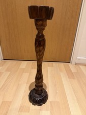 Vintage Hand Carved Solid Wood