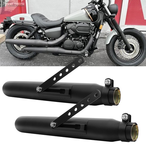 2pcs slip on exhaust - 2pcs, slip-on