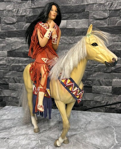 Rare porcelain native american - native,