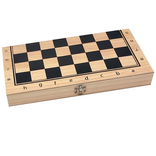 Wood chess checker - x,