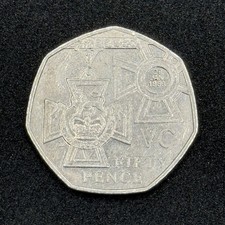 2006 Victoria Cross Medal 50p