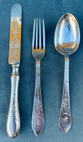 Antique hallmarked silver - antique,