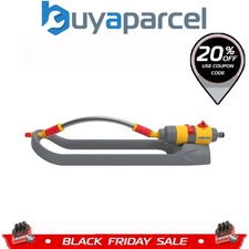 Hozelock AquaSave Pro Oscillating Lawn Garden Sprinkler 20 Adjustable Jets 350m2
