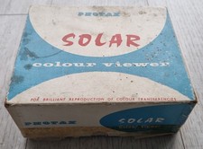 Photax Solar Colour Slide Viewer 1960s Vintage Photography Accessory