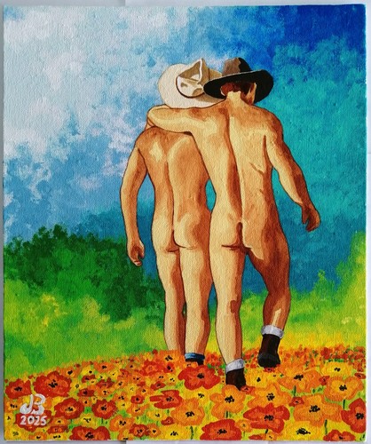 Stetson lovers male nude - "stetson,