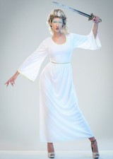 Adult Womens Narnia The White Witch Fancy Dress Costume INCLUDES DRESS ONLY