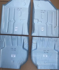 Escort Floor Pan Panels x 4 Front & Rear 80-90 MK3 MK4  XR3i RS Turbo Orion