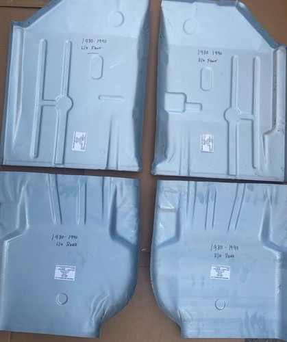 Escort floor pan panels 4 - pan,