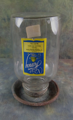 Vintage chicken waterer - chicken,