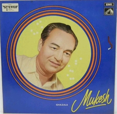 Mukesh ghazals vinyl record - mukesh,