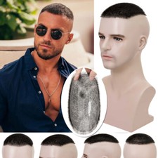 PU Thin Skin Base Mens Toupee