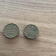 Two Great Britain Three Pence
