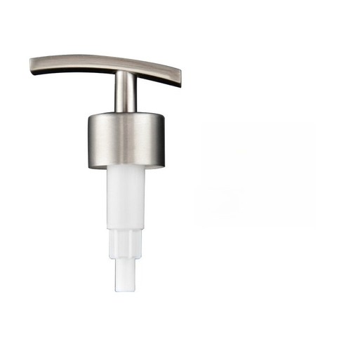 Stainless steel soap dispenser - steel,