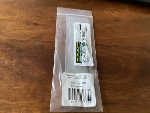 Record power scroll saw blades - record,