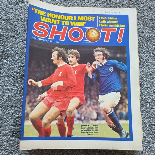 1971 shoot football - shoot, magazines
