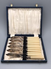 Vintage EPNS Fish Knives Forks